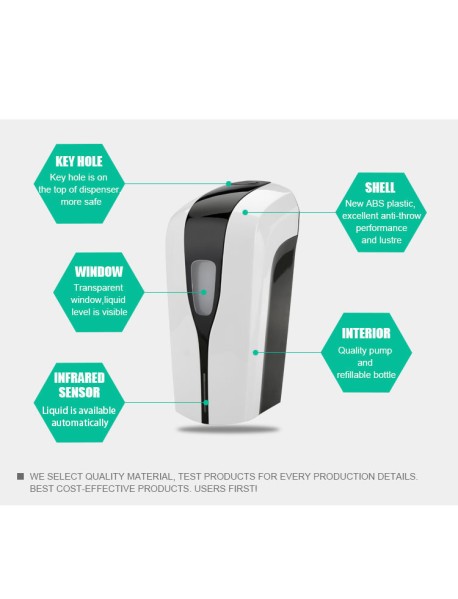Dozator cu senzor pentru dezinfectant YK18