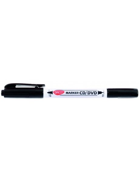 Marker CD/DVD 2 capete DACO negru