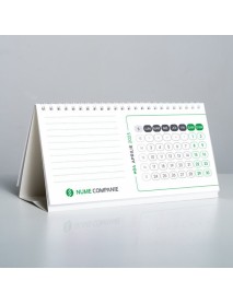 Calendar Notes Green GO