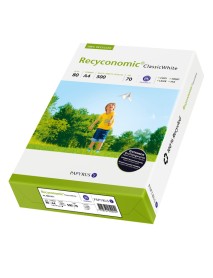 Hartie reciclata A4, 80gr, 500 coli/top, Recyconomic ClassicWhite