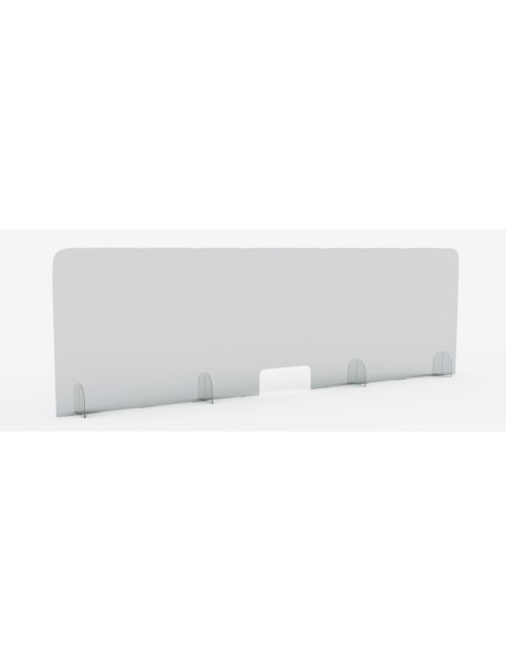Panou protectie receptie plexiglass 3mm 200x60cm