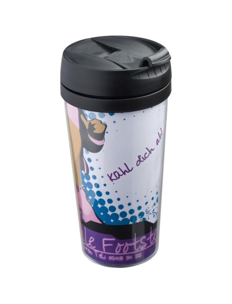 Cană termoizolantă cu insert 420 ml BLK