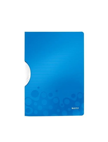 Dosar cu clip Leitz WOW ColorClip, PP - metalizat