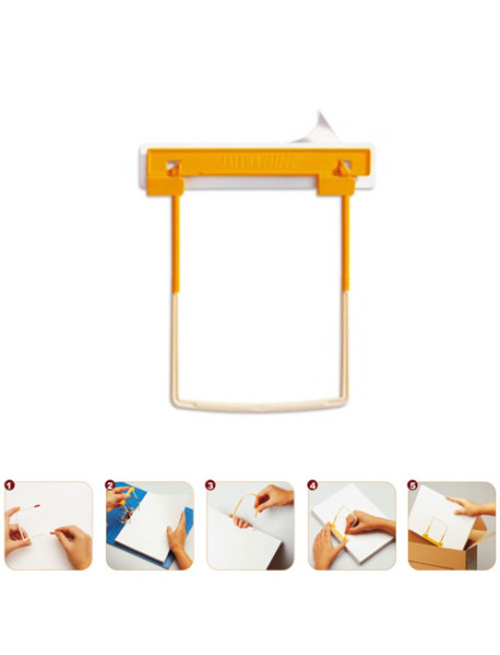 Alonja de mare capacitate, pentru arhivare, 100buc/set, Q-Connect Z-Clip