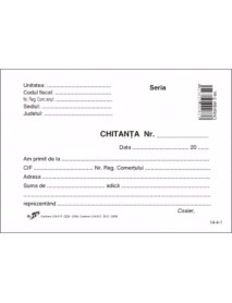 CHITANTIER AUTOCOPIATIV 3 EX.