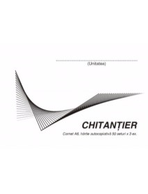 CHITANTIER AUTOCOPIATIV 3 EX. LUX