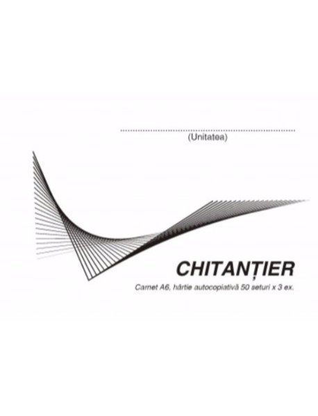 CHITANTIER AUTOCOPIATIV 3 EX. LUX