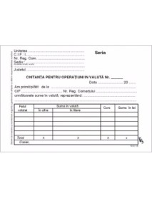 CHITANTIER VALUTA AUTOCOPIATIV 3EX
