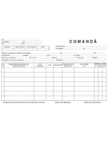 Comanda A4