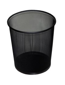 Cos pentru hartii metalic MESH 12 litri
