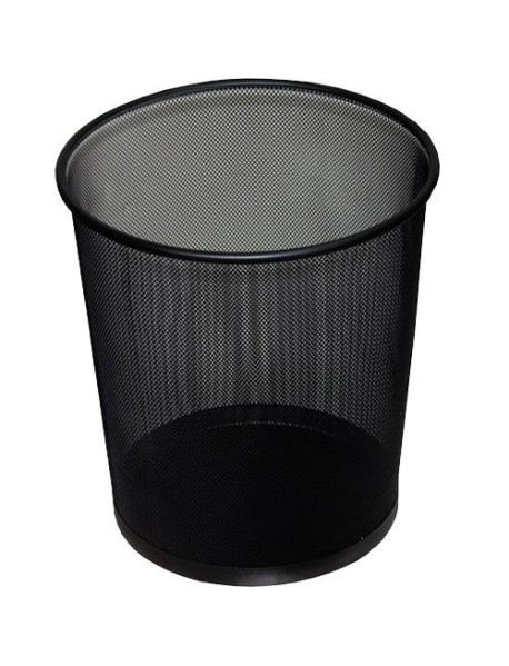 Cos pentru hartii metalic MESH 12 litri