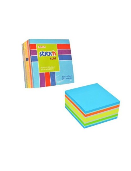 Cub notes autoadeziv Stick'n - neon/pastel asortate