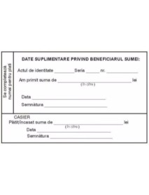 Dispozitie de plata si incasare