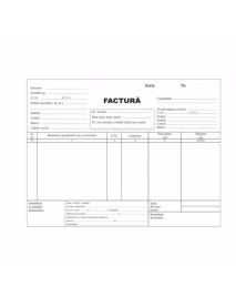 Facturier A5 3 ex. cu TVA