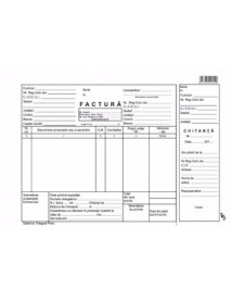 FACTURIERE A5 FARA TVA CU CHITANTA