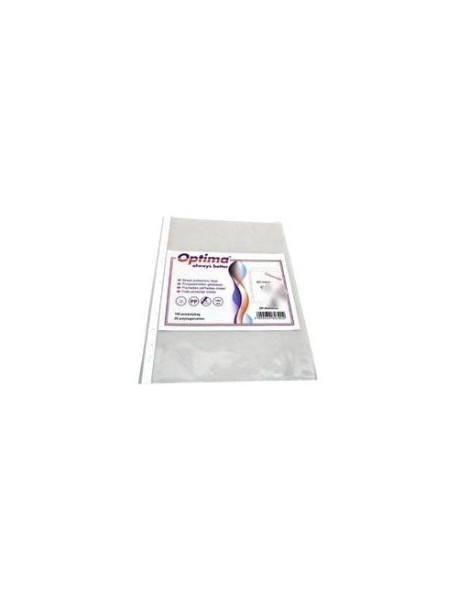 File de protectie Optima A5, 80 microni-transparent