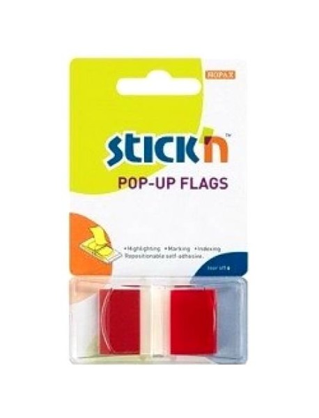 Film index HOPAX Pop-up, 45x25 mm, transparent/color