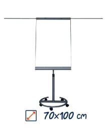 Flipchart magnetic VISUAL Mobil cu brate, 70x100