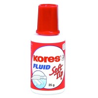 Fluid corector cu burete KORES, 25ml 