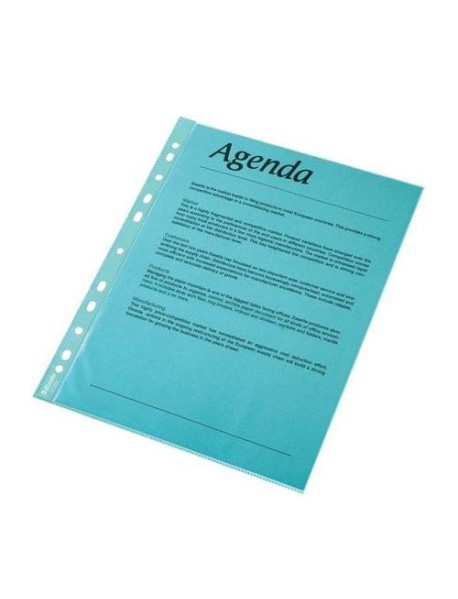 File de protectie ESSELTE - galben transparent
