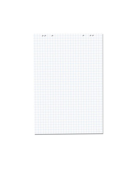 Rezerva hartie flipchart 50coli, 7x100cm, matematica cu microperforatii