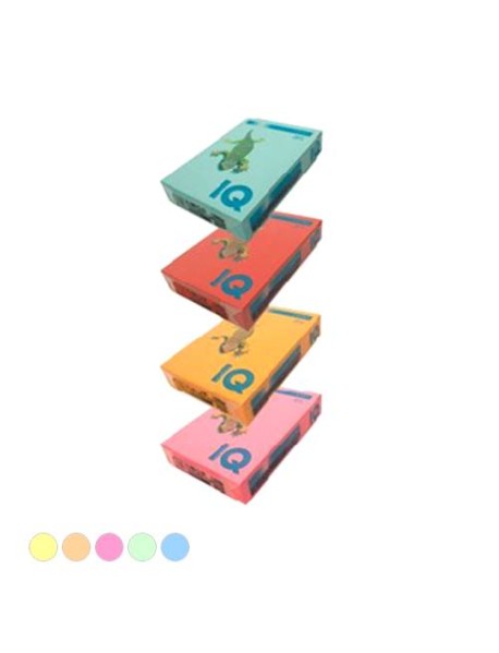 Hartie color, A4, 160g/mp, IQ Color Rainbow pastel