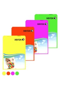 Hartie Color A4, 160g/mp, XEROX neon