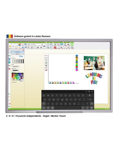 Tabla Interactiva IQboard Premium 101" | 257 cm