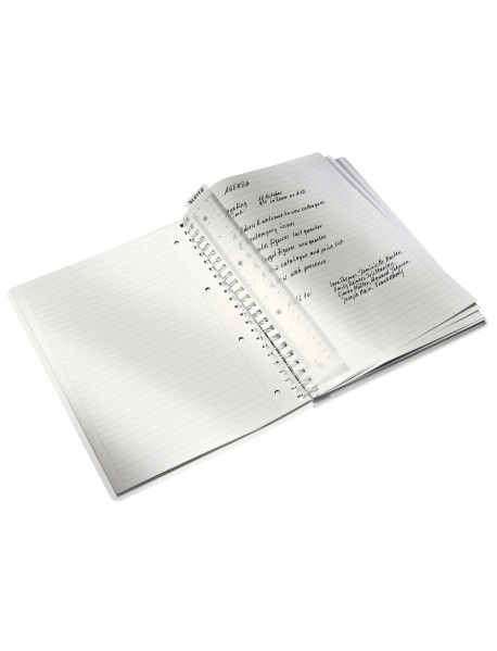 Caiet de birou LEITZ Wow, PP, A4, cu spira, matematica