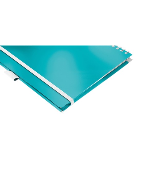 Caiet de birou LEITZ Wow Be Mobile, PP, A4, cu spira, dictando