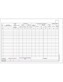 Lista inventariere orizontala