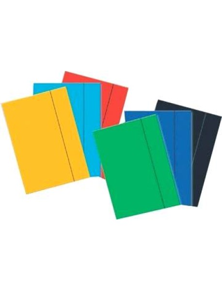 Mapa cu elastic, din carton plastifiat 700g