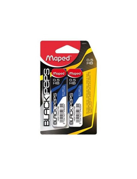 Mine creion mecanic Maped Black'Peps HB, 0.5 mm