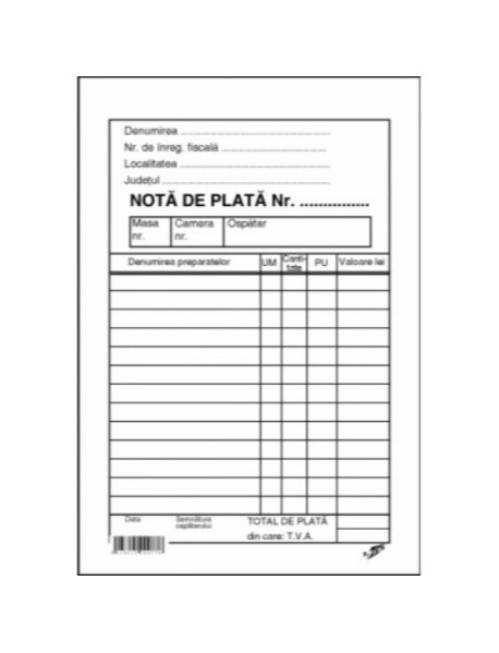 MONETAR AUTOCOPIATIV PERFOR