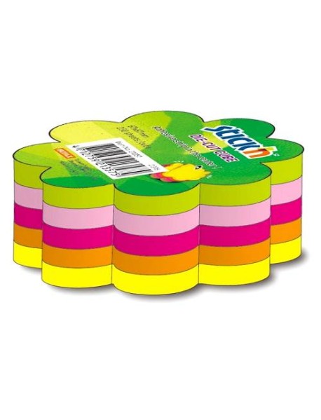 Notes autoadeziv Stick"n, 5 culori neon, diverse forme