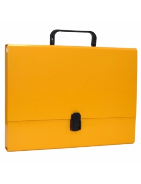 Servieta din carton laminat, cu inchidere si maner - Office Products