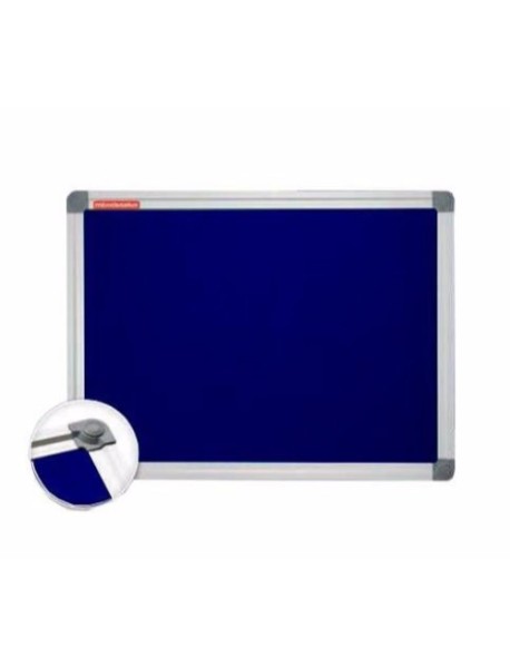Panou textil cu rama din aluminiu MemoBoards 90x120cm