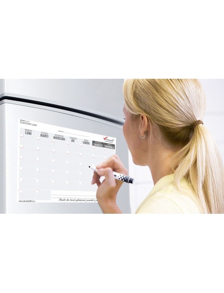 Planner magnetic lunar 42x30 cm - Visual