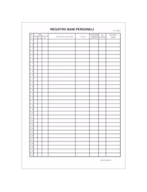 REGISTRU BANI PERSONALI