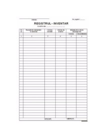 Registru Inventar