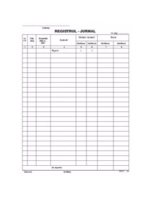 Registru Jurnal