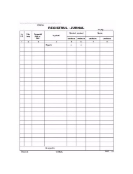 REGISTRU JURNAL SNURUIT