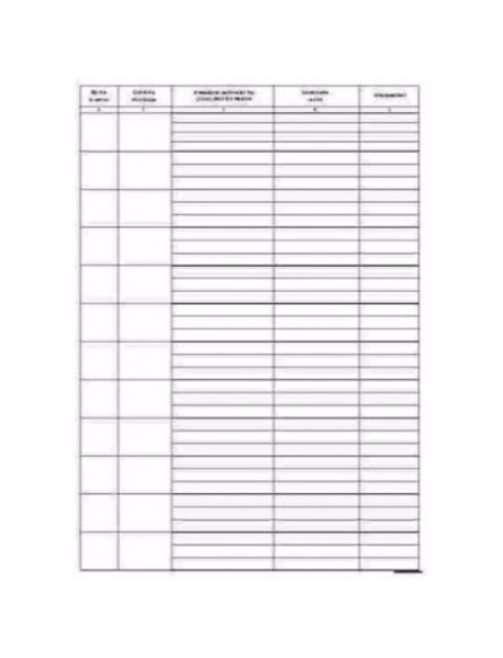Registrul numerelor de inventar A3