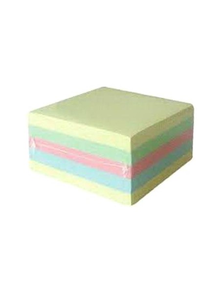 Rezerva cub hartie color 9 x 9cm, 400 file/set