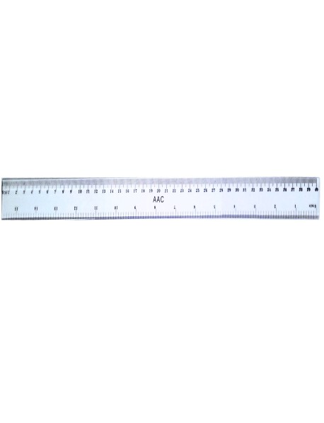 Rigla din plastic, 40 cm