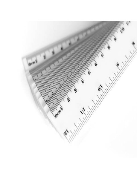 Rigla din plastic, 30 cm