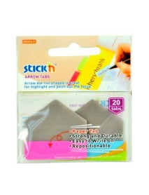 Stick index plastic Stick"n Arrow Tabs, sageata