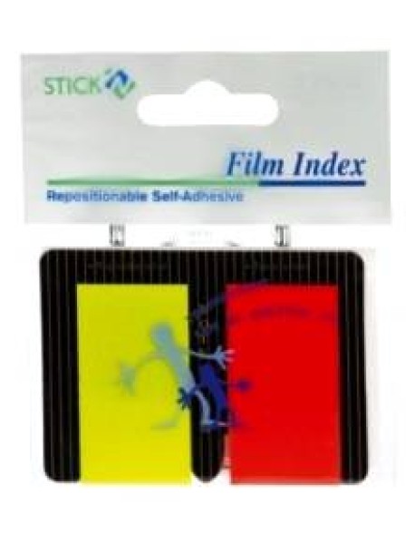 Stick index HOPAX plastic neon, 45 x 25 mm
