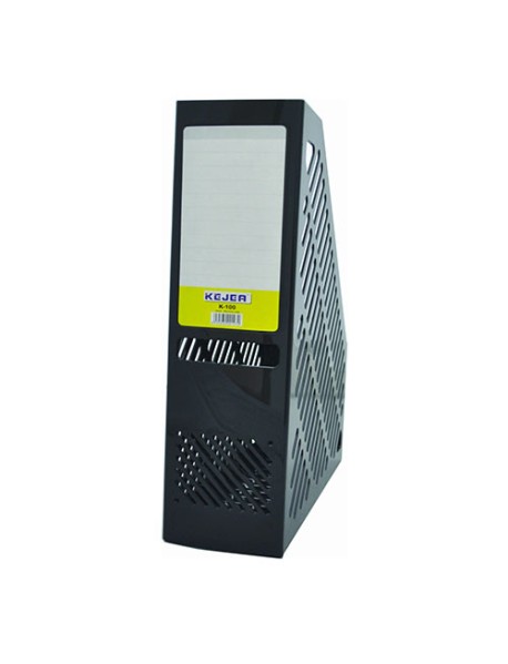 Suport vertical plastic pentru cataloage, 75mm, KEJEA