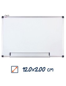 Tabla magnetica alba OPTIMA, 120x200 cm